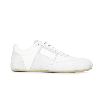 断码捡漏！MM6  白色皮革 Anatomic 运动鞋