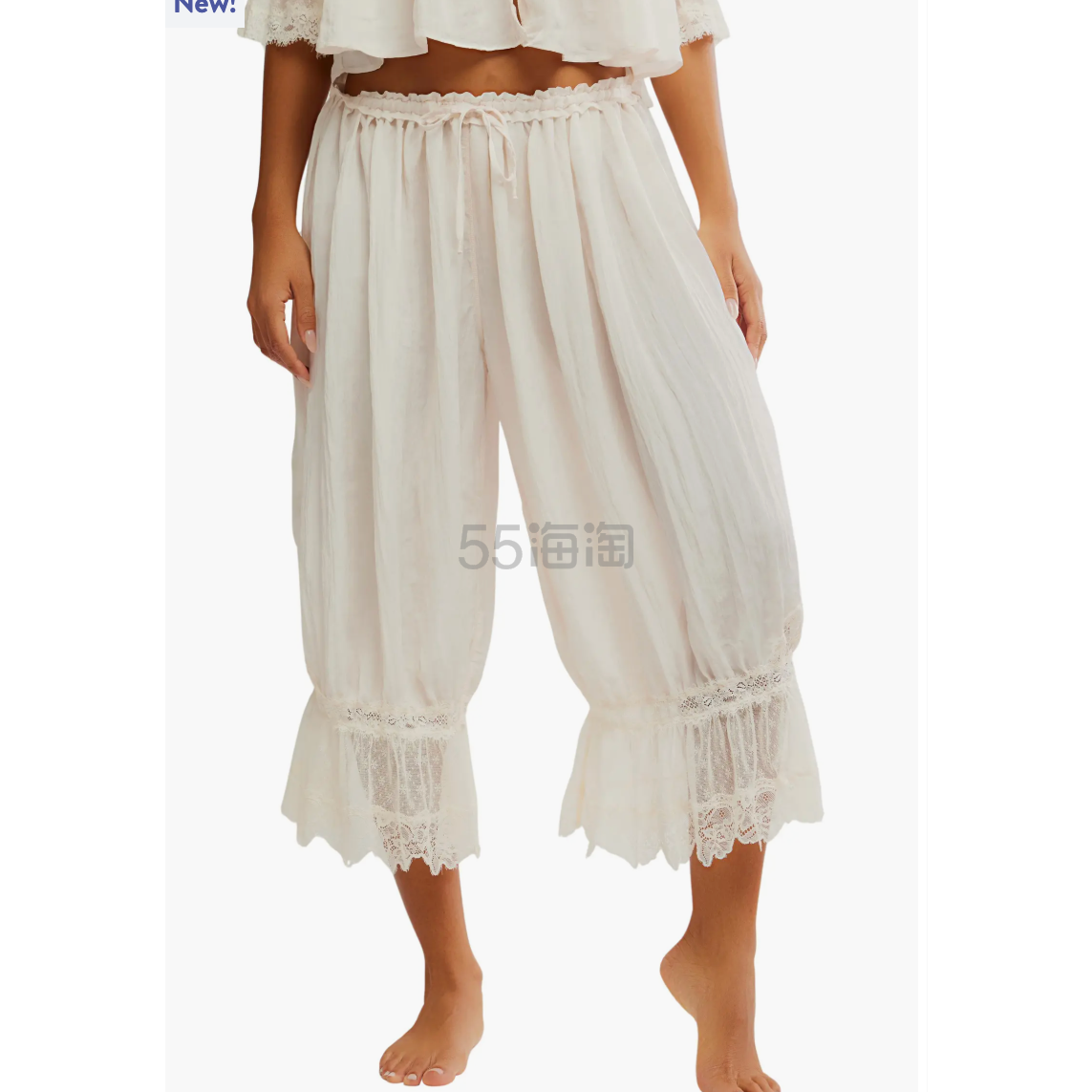 Free People 蕾丝花苞裤