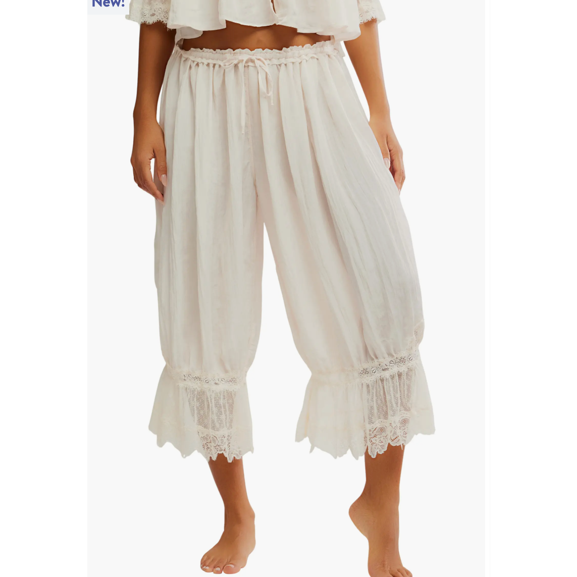 Free People 蕾丝花苞裤