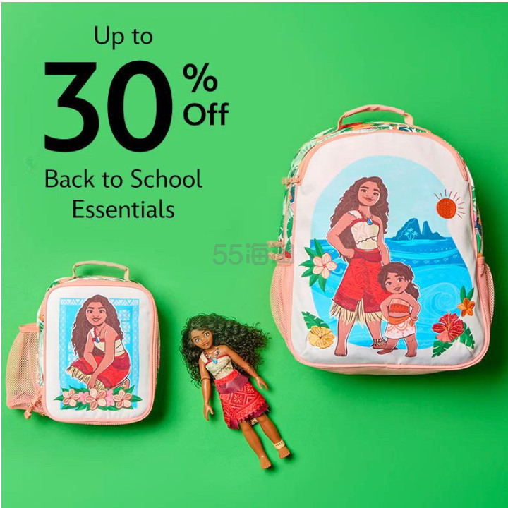 Disney Store： 迪士尼返校季大促 收新学期服饰用品