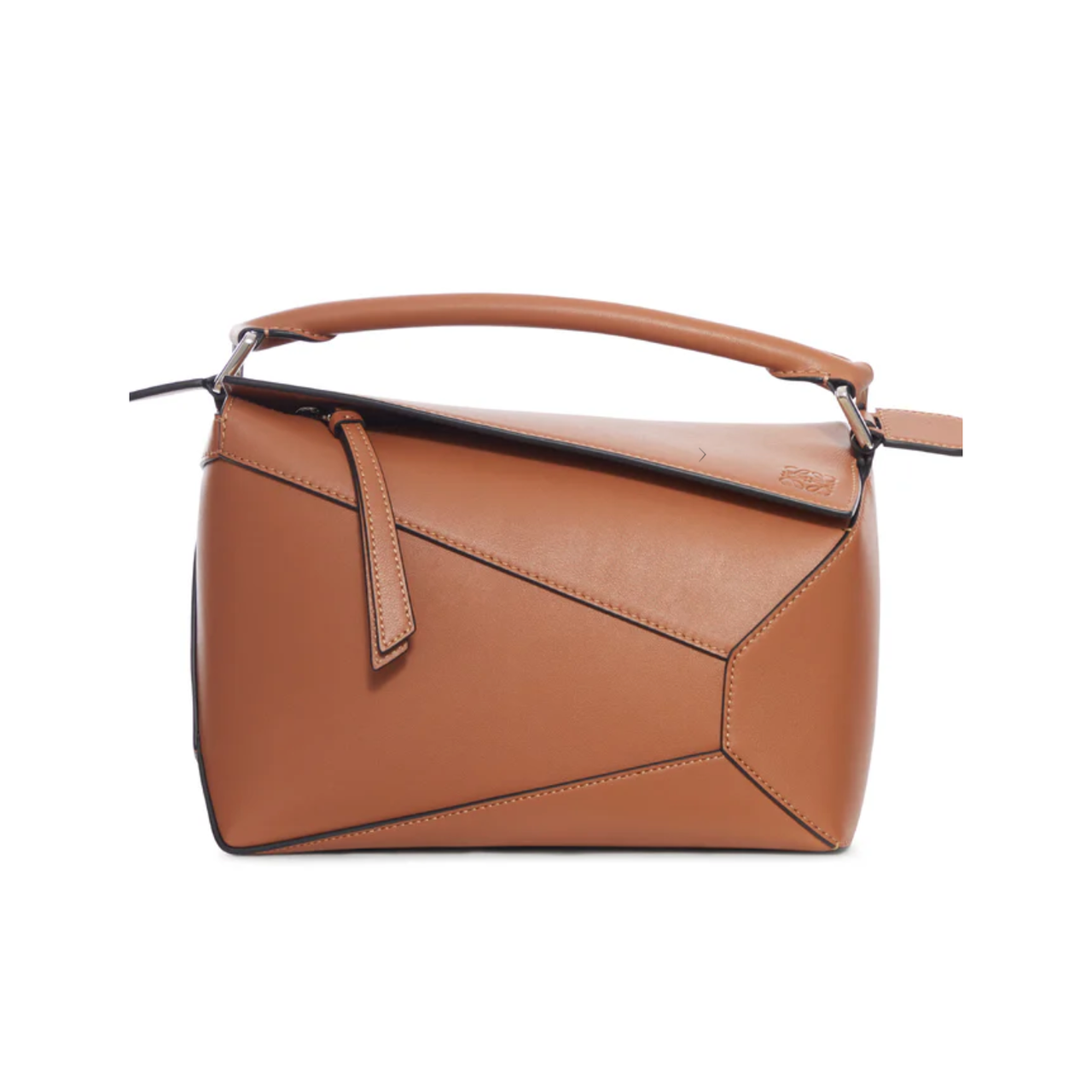 Loewe 焦糖色小号 Puzzle 包