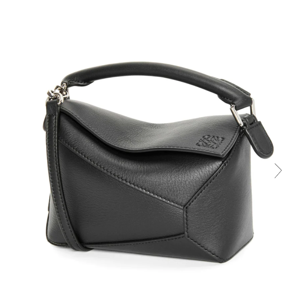 Loewe 黑色迷你 Puzzle 包