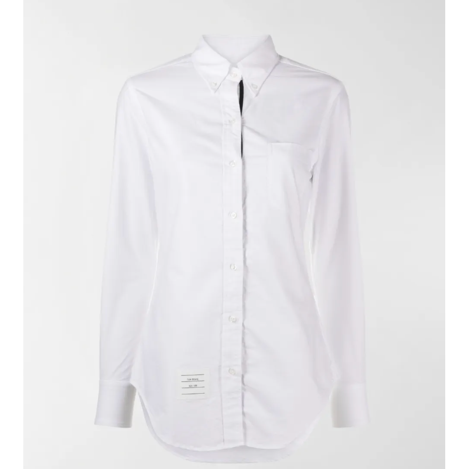 刘雨昕、宋妍霏同款！Thom Browne 白色口袋衬衫