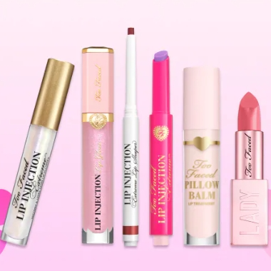 Too Faced US：国际口红节大促！全场唇妆限时6折