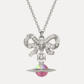 Vivienne Westwood 西太后 欧若拉蝴蝶结项链