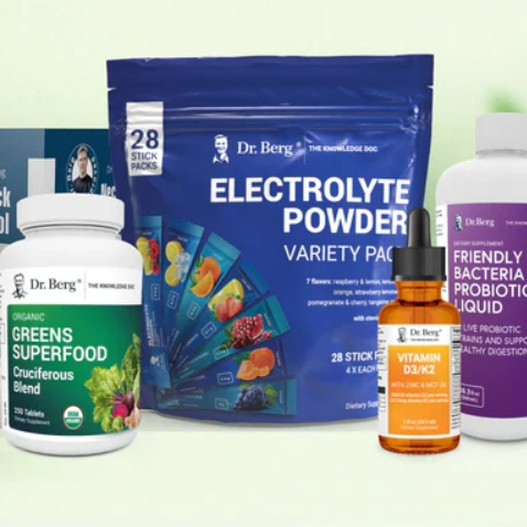 Dr Berg：营养保健上新专场 Omega-3 鱼肝油、多种胶原蛋白肽等