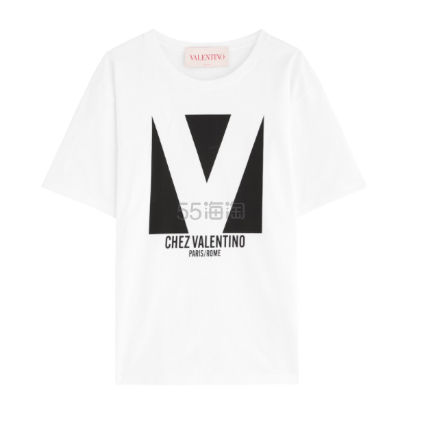 VALENTINO GARAVANI LOGO 印花短袖