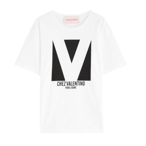 VALENTINO GARAVANI LOGO 印花短袖