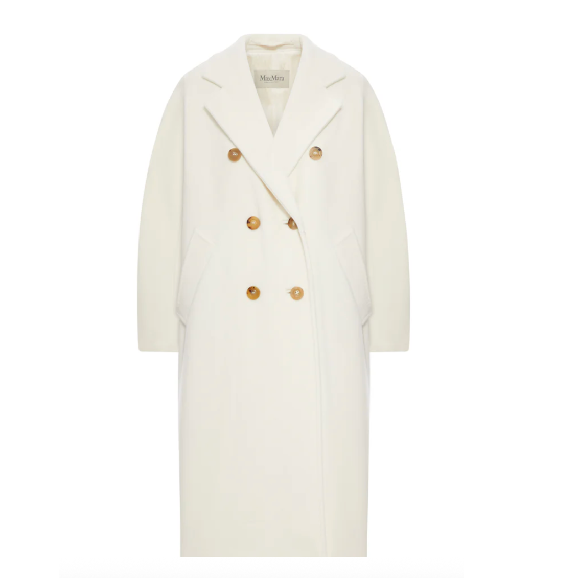 周冬雨、张婧怡同款！Max Mara 白色101801 大衣