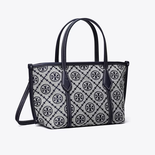 上新！Tory Burch 汤丽柏琦 迷你老花 Perry 托特包