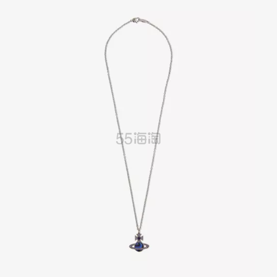 网站上新！Vivienne Westwood 西太后 蓝色土星项链