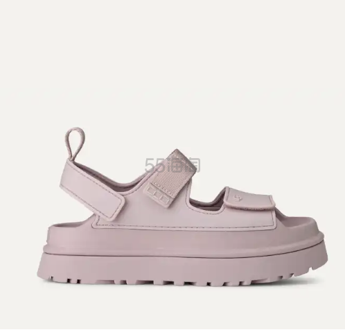 UGG GoldenGlow 粉色凉鞋