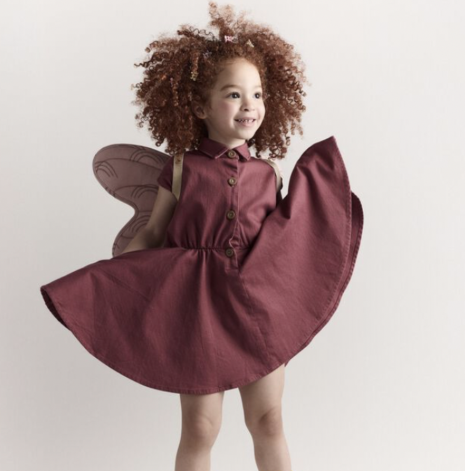 Otter Avenue 酒红色连衣裙