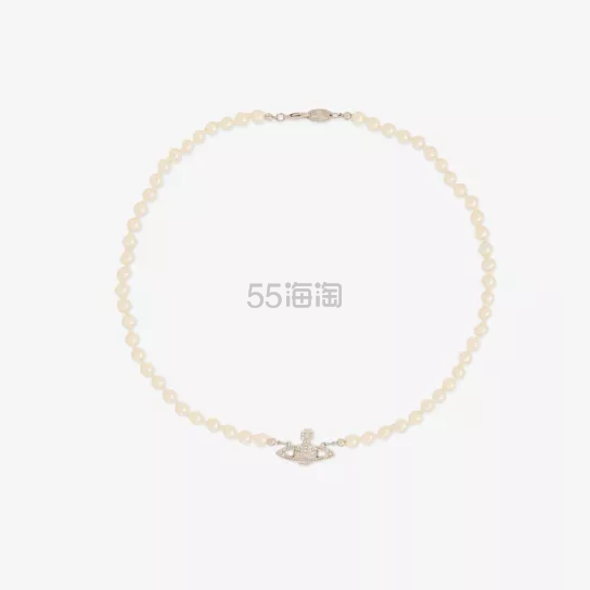 Vivienne Westwood 西太后 土星浮雕珍珠项链