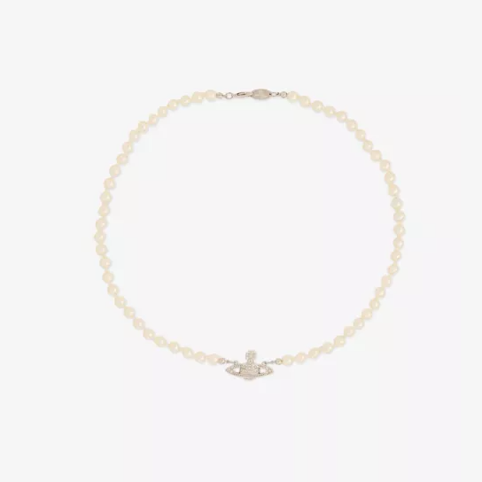 Vivienne Westwood 西太后 土星浮雕珍珠项链