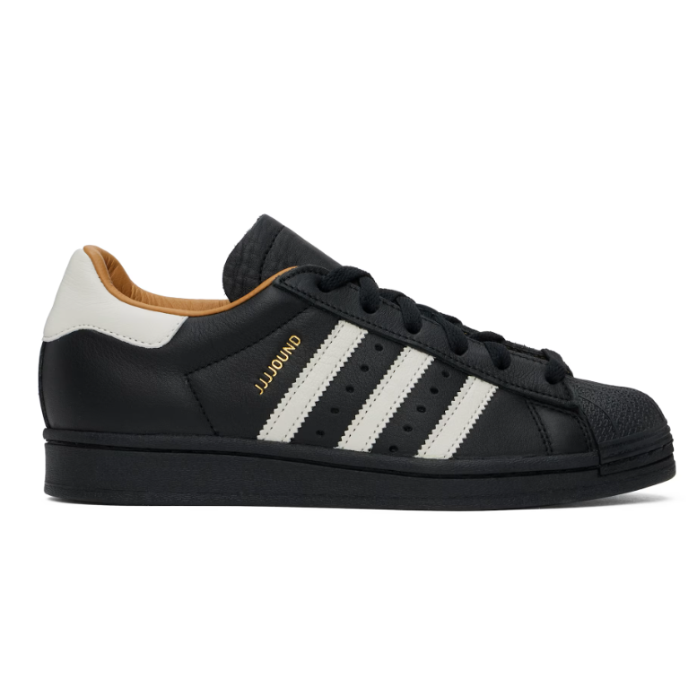 热销！ADIDAS ORIGINALS Black JJJJound Edition Superstar 运动鞋