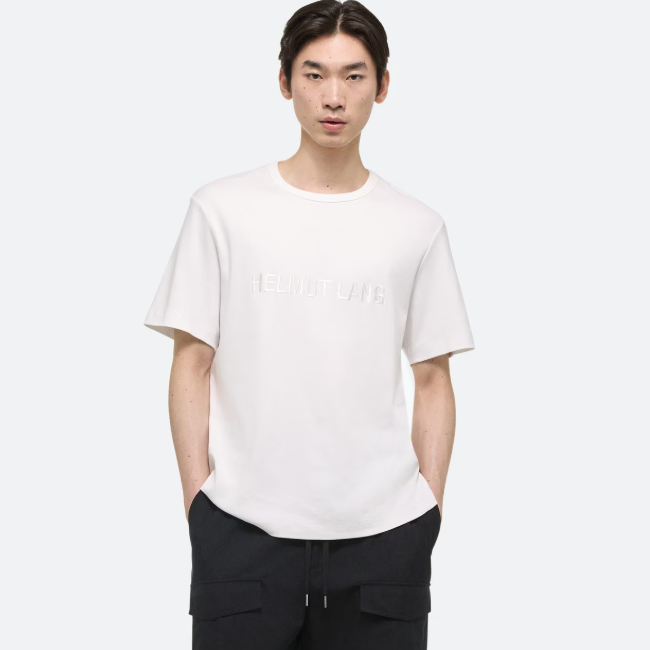 Helmut Lang Logo 短袖