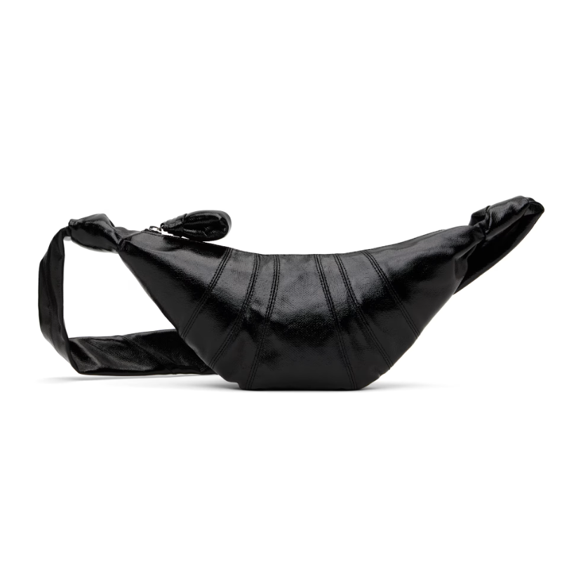 港站定价优势！LEMAIRE 黑色小号 Croissant 单肩包