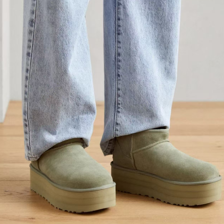 UGG 厚底Ultra Mini 厚底雪地靴 2色