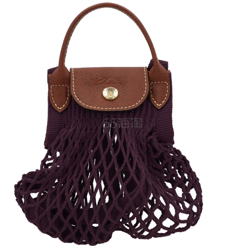 Longchamp Le Pliage Filet 超小号网眼手提包（带肩带）