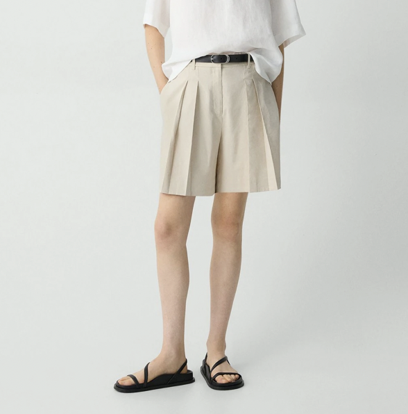 Theory 亚麻短裤