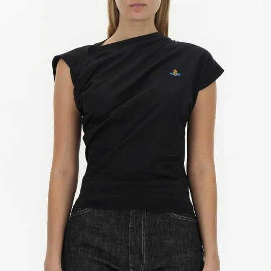 S码还有货！Vivienne Westwood 黑色无袖上衣