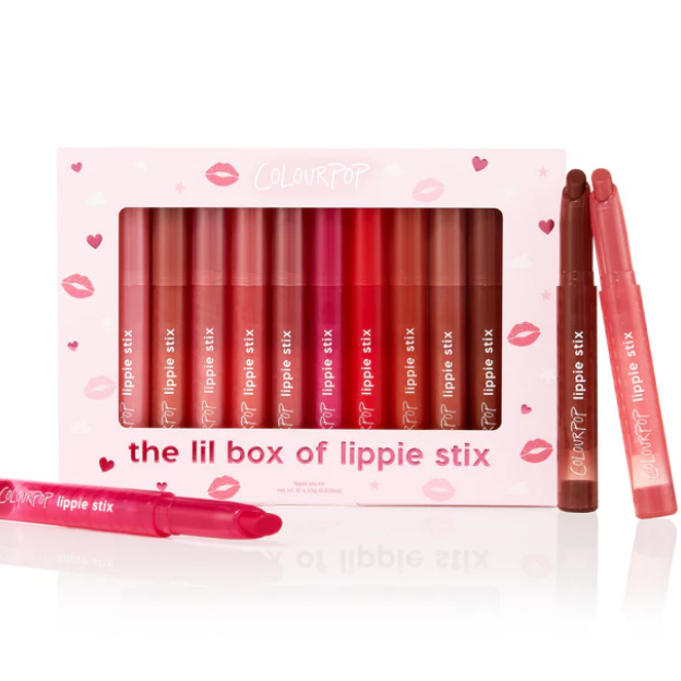 色号全！ColourPop 卡拉泡泡 唇膏笔套盒