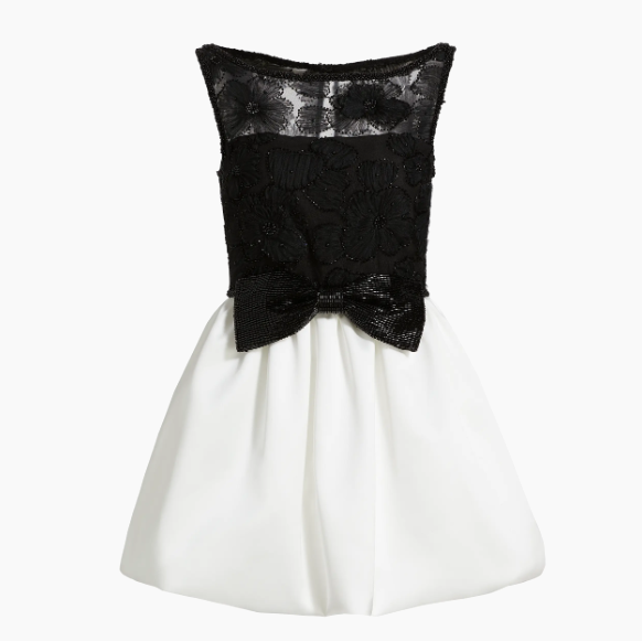 金智秀同款！Self-Portrait 薄纱连衣短裙