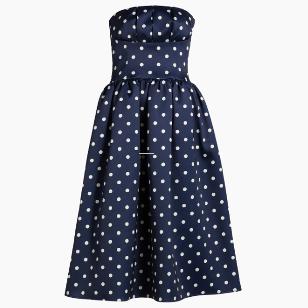 林允同款！Self-Portrait 白色花苞短裙