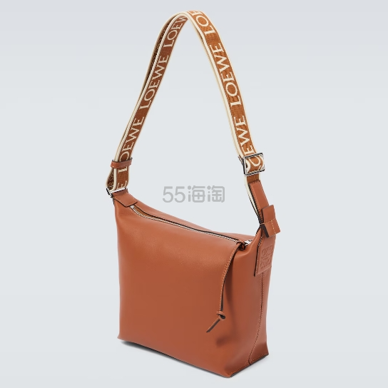 梓渝同款 LOEWE 罗意威 Cubi 小号皮革斜挎包