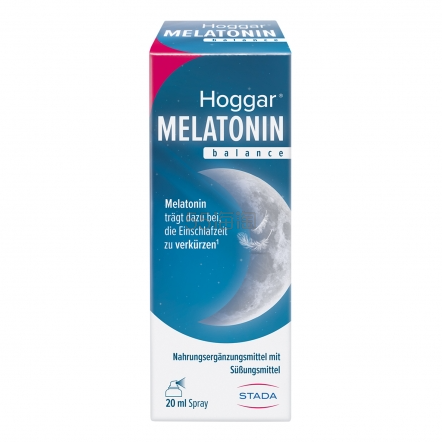 Hoggar 褪黑素安眠口服喷雾睡眠喷雾 20ml