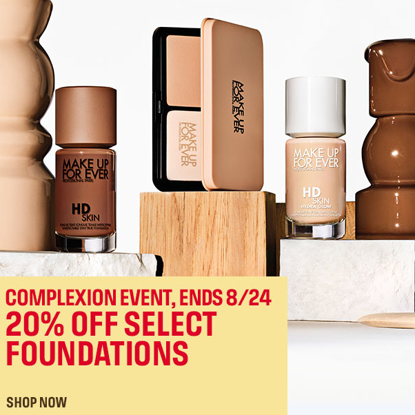 Make Up For Ever：底妆产品热卖！入手粉底、粉饼等