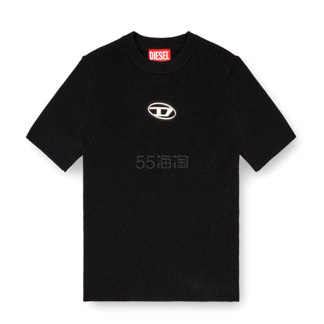 Diesel m-valari-ss 针织短袖