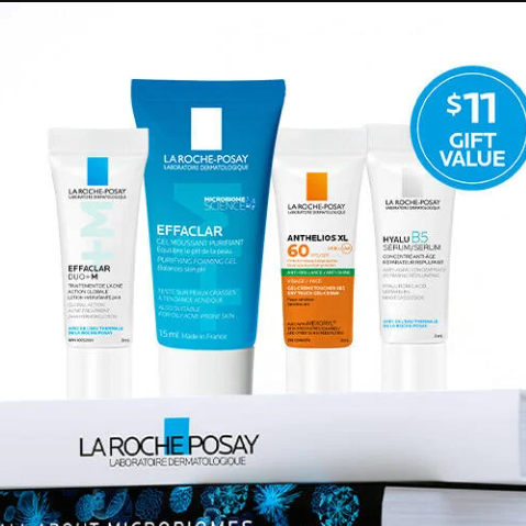 La Roche-Posay Canada：返校季大促！选购各种精华、面霜、祛痘凝胶等