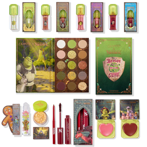 ColourPop X DreamWorks Shrek 彩妆全家福