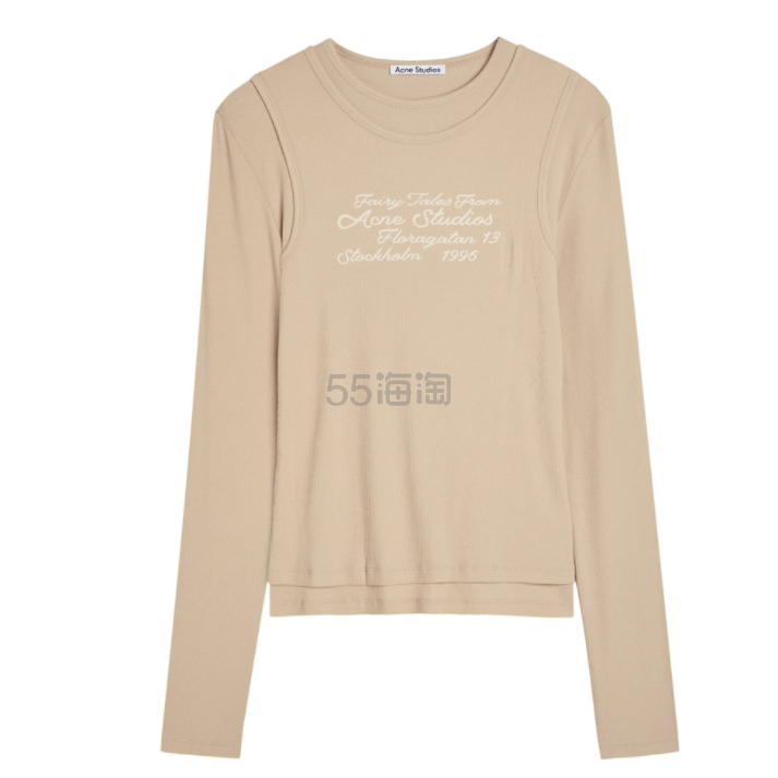 ACNE STUDIOS 分层修身上衣
