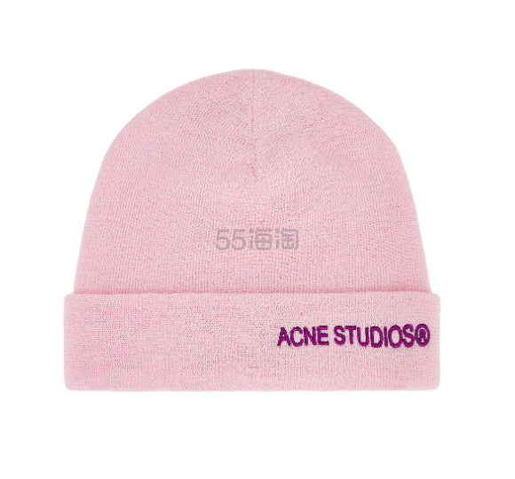Acne Studios 粉色字母小冷帽