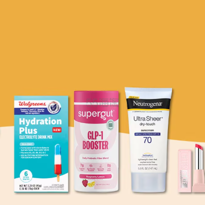 Walgreens：精选营养补剂、美妆、生活用品等