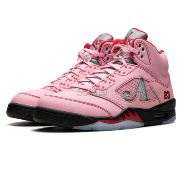 Awake NY X Jordan 5 运动鞋 #Bubblegum Pink 泡泡糖粉