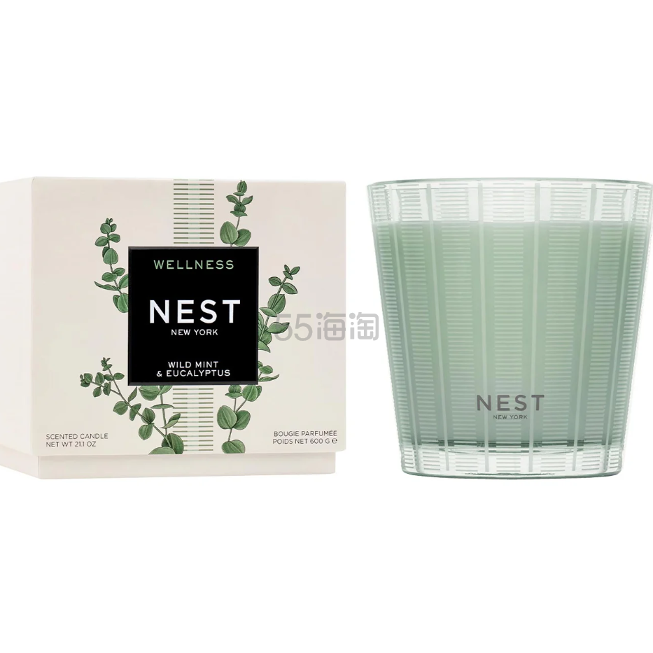 NEST 野生薄荷和桉树香氛蜡烛