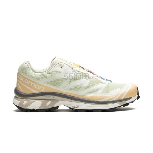 Salomon 萨洛蒙 XT-6 绿橙色运动鞋