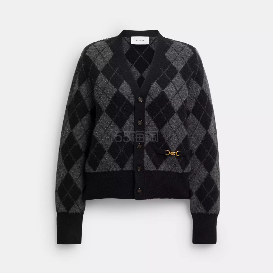 COACH 蔻驰 Argyle 开衫