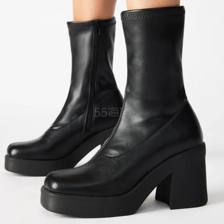 王玉雯同款！Steve Madden 甜酷厚底短靴