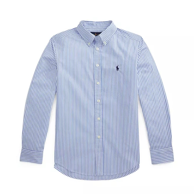 码全！POLO RALPH LAUREN 拉夫劳伦大童款条纹衬衫
