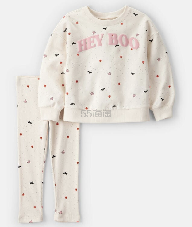 Carter's 万圣节 Hey Boo 两件套