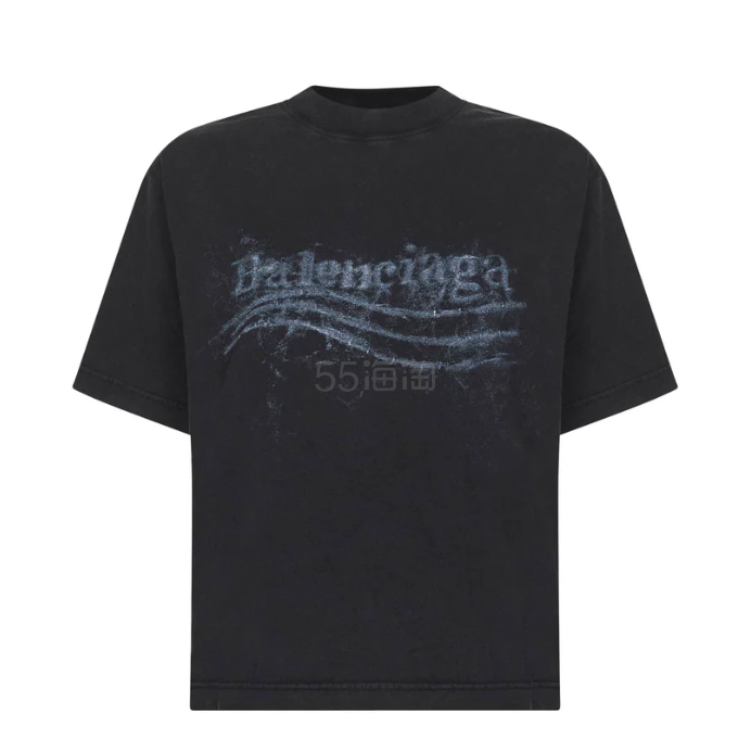 BALENCIAGA 巴黎世家水洗徽标短袖