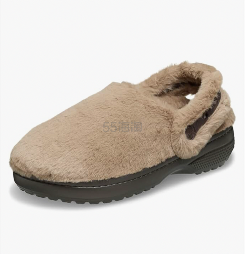 Crocs 毛绒拖鞋