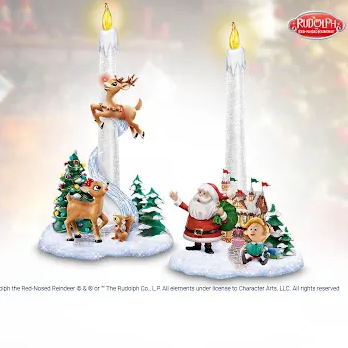 Bradford Exchange：圣诞装饰提前购 温暖冬日灯光花环$129