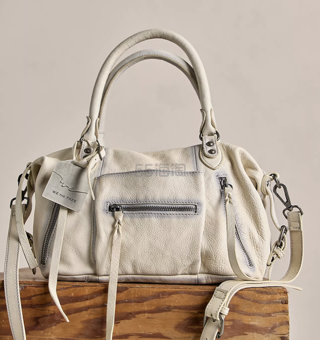 Free People We The Free Baby Emerson 白色机车包