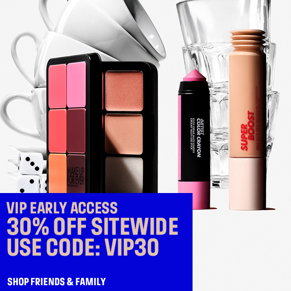 Make Up For Ever：会员亲友会提前享！全场7折 部分5折